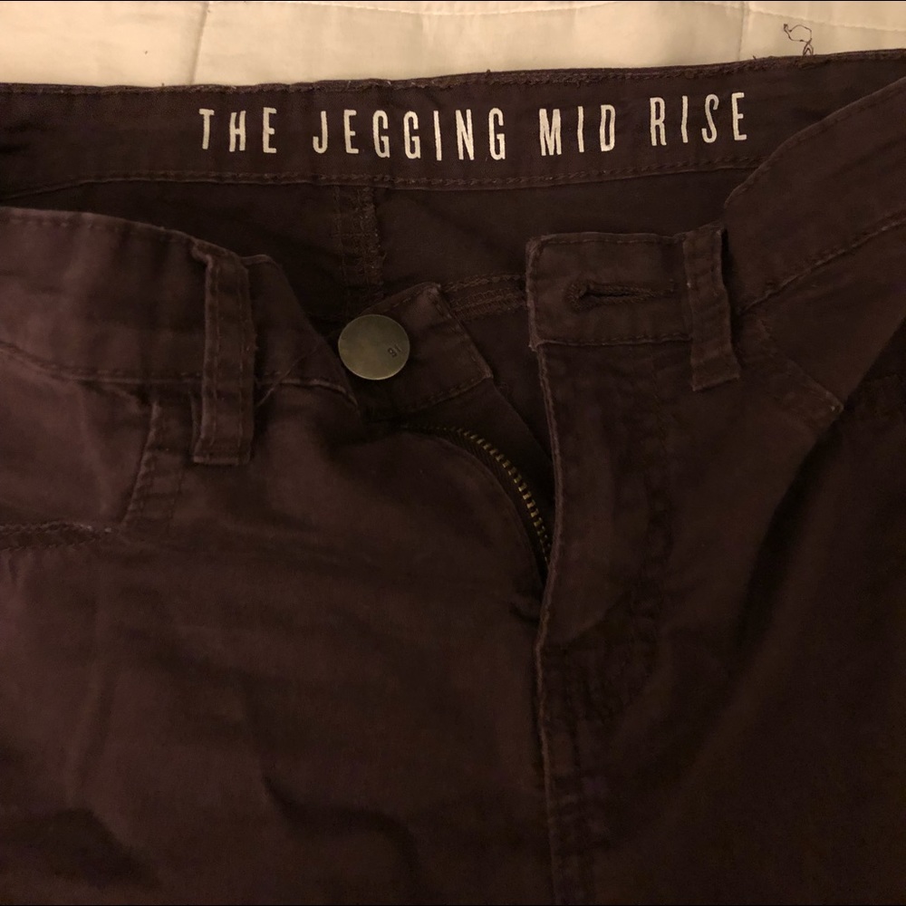 Maroon jeggings